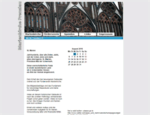Tablet Screenshot of marienkirche.com